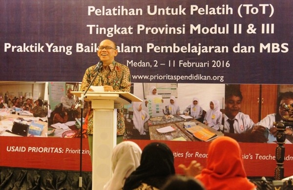 Plt. Gubsu: MBS Kunci Pengembangan Sekolah
